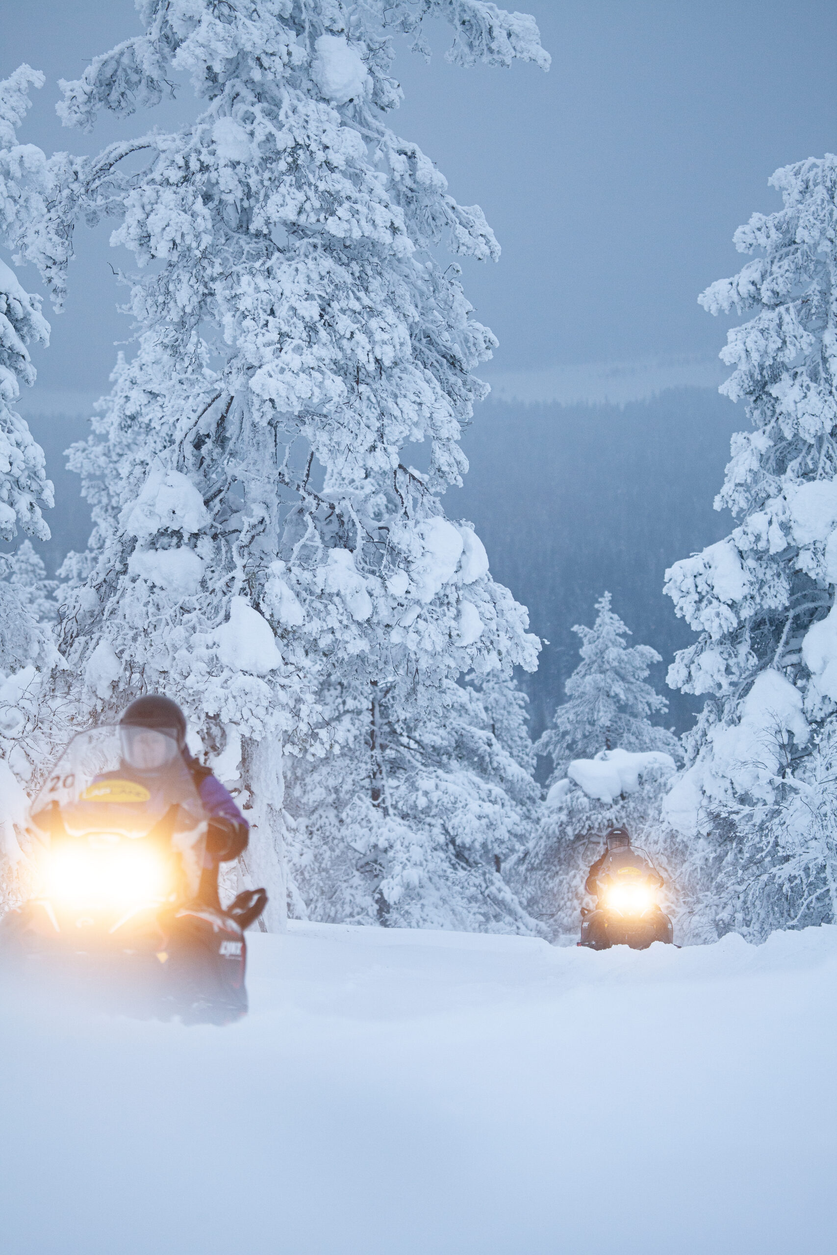 Snowmobile Adventure to Old Mill Äkäsmylly